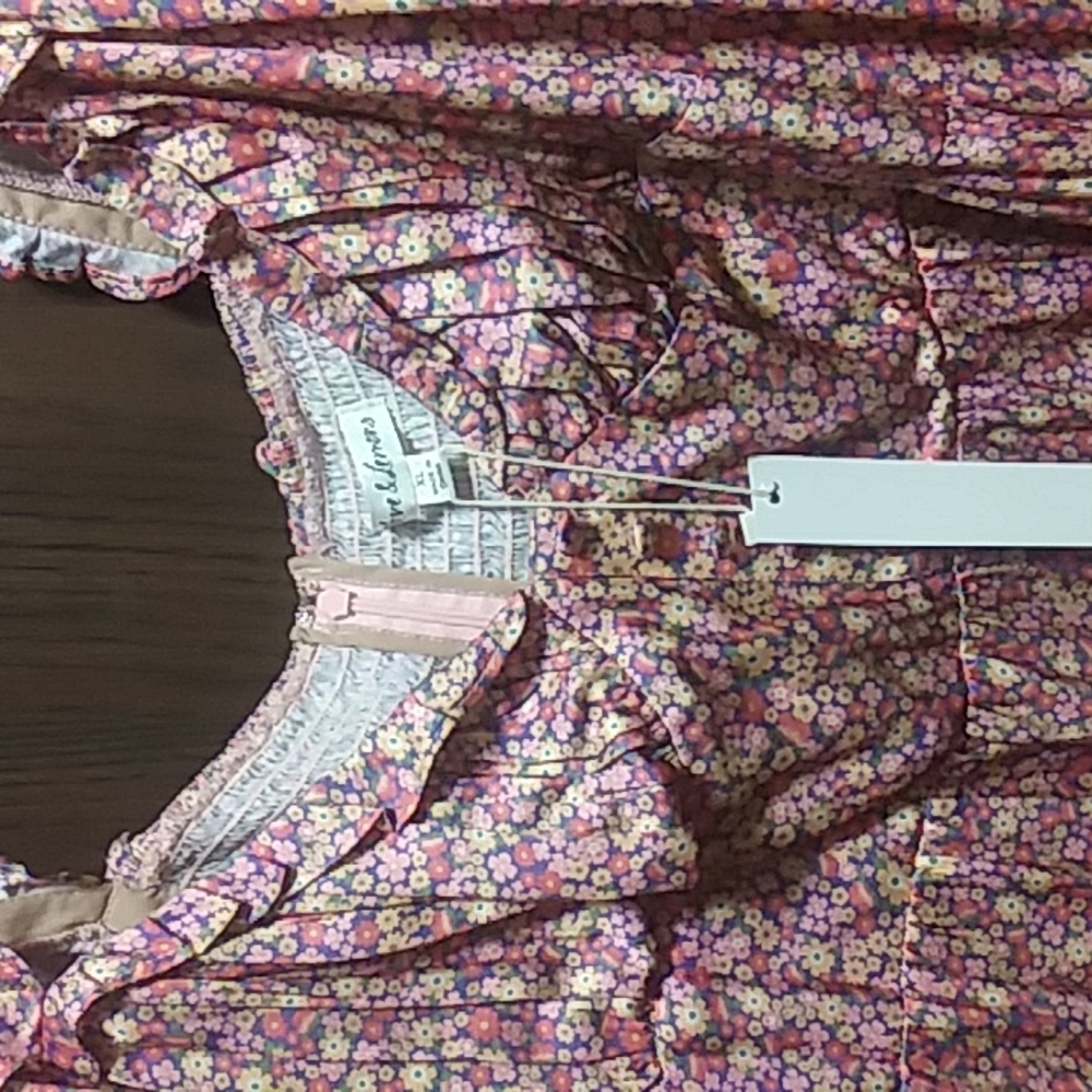NWT For Love & Lemons Laurie Mini Dress Cottagecore Fairytale Size XL - Picture 8 of 14